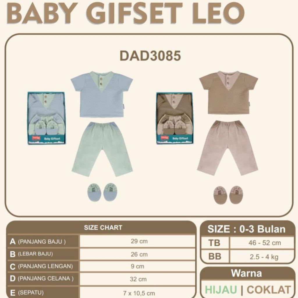 DIALOGUE GIFTSET BABY LEO