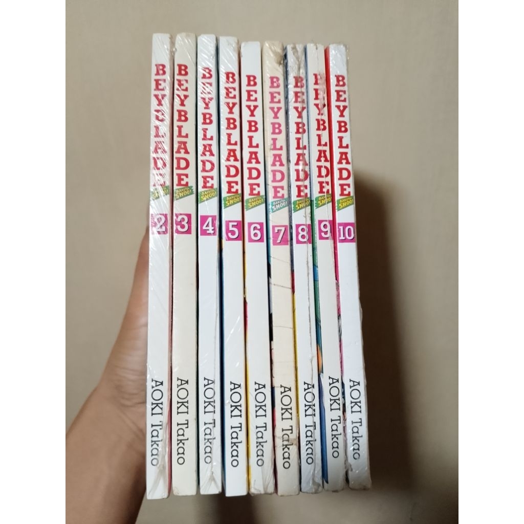 paket komik beyblade