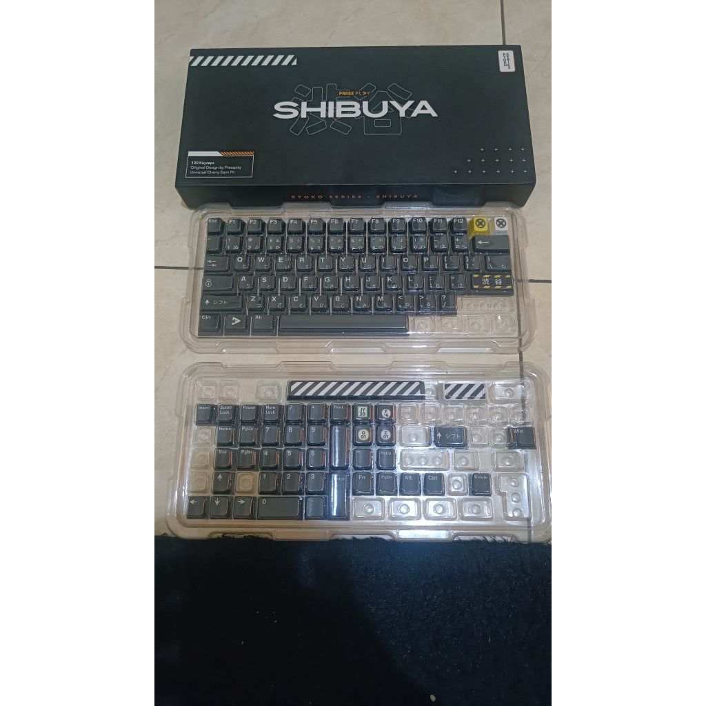 keycaps pressplay Shibuya