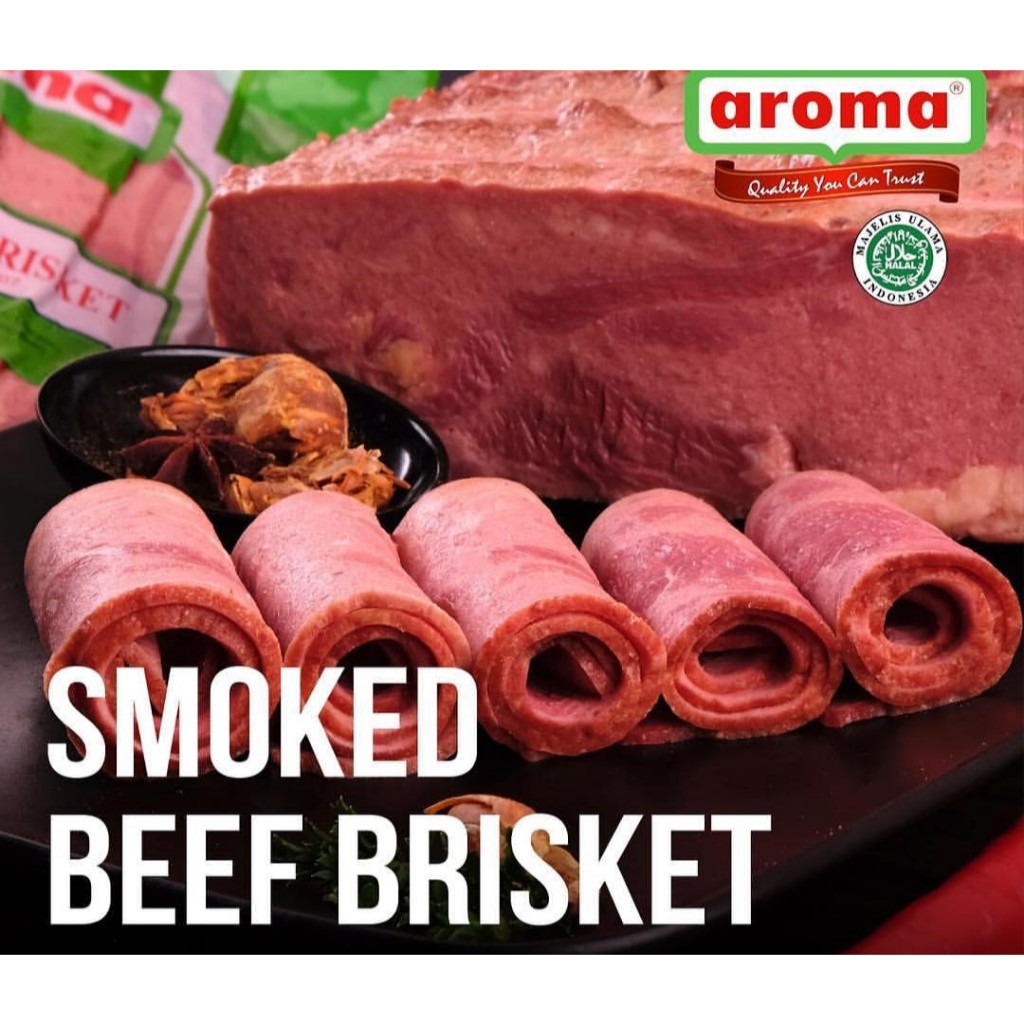 Aroma Smoked Beef Brisket/ Daging Brisket Sapi Asap