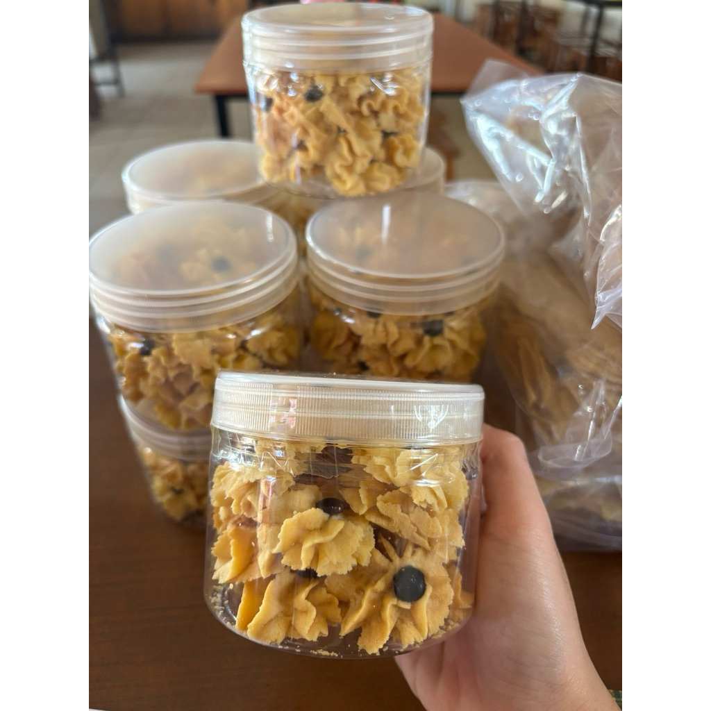 Kue semprit bunga | Kue kering | semprit bunga susu