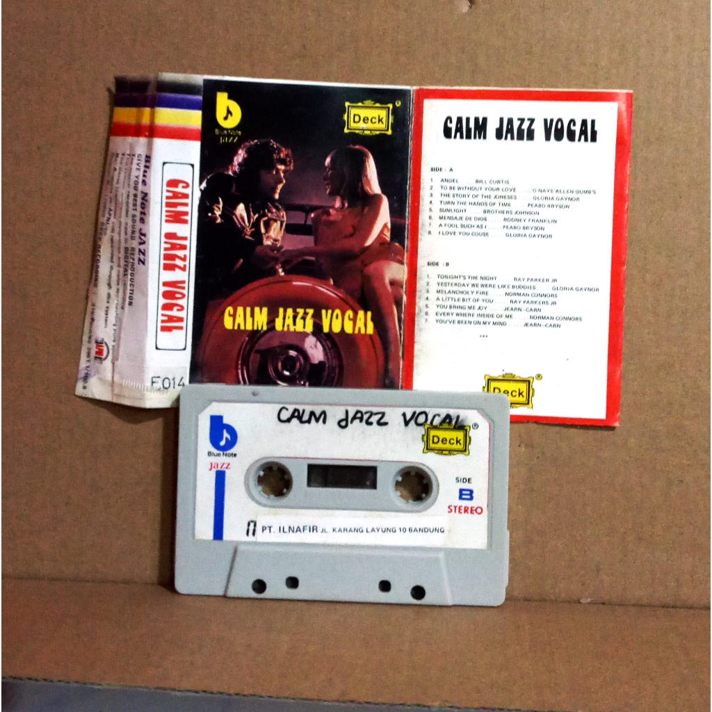 CALM JAZZ VOCAL - Kaset