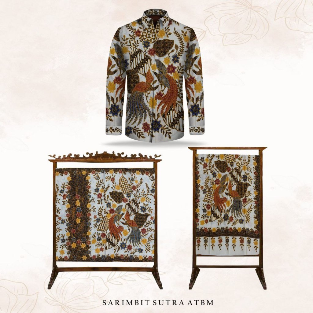 Kain batik tulis sarimbit sutra atbm baron tanmalaka546
