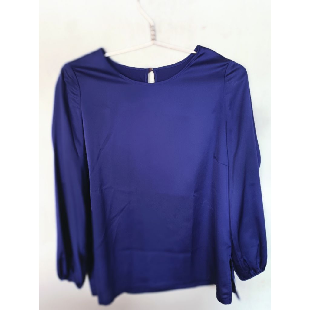 Blouse Navy Preloved