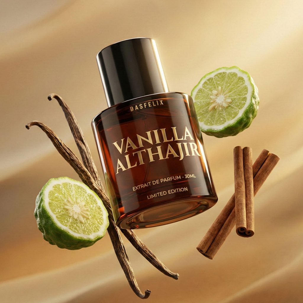 Dasfelix Vanilla Althajir Limited Edition 30ML - Extrait de Parfum - Aroma Vanila Warm Spicy | Perfu