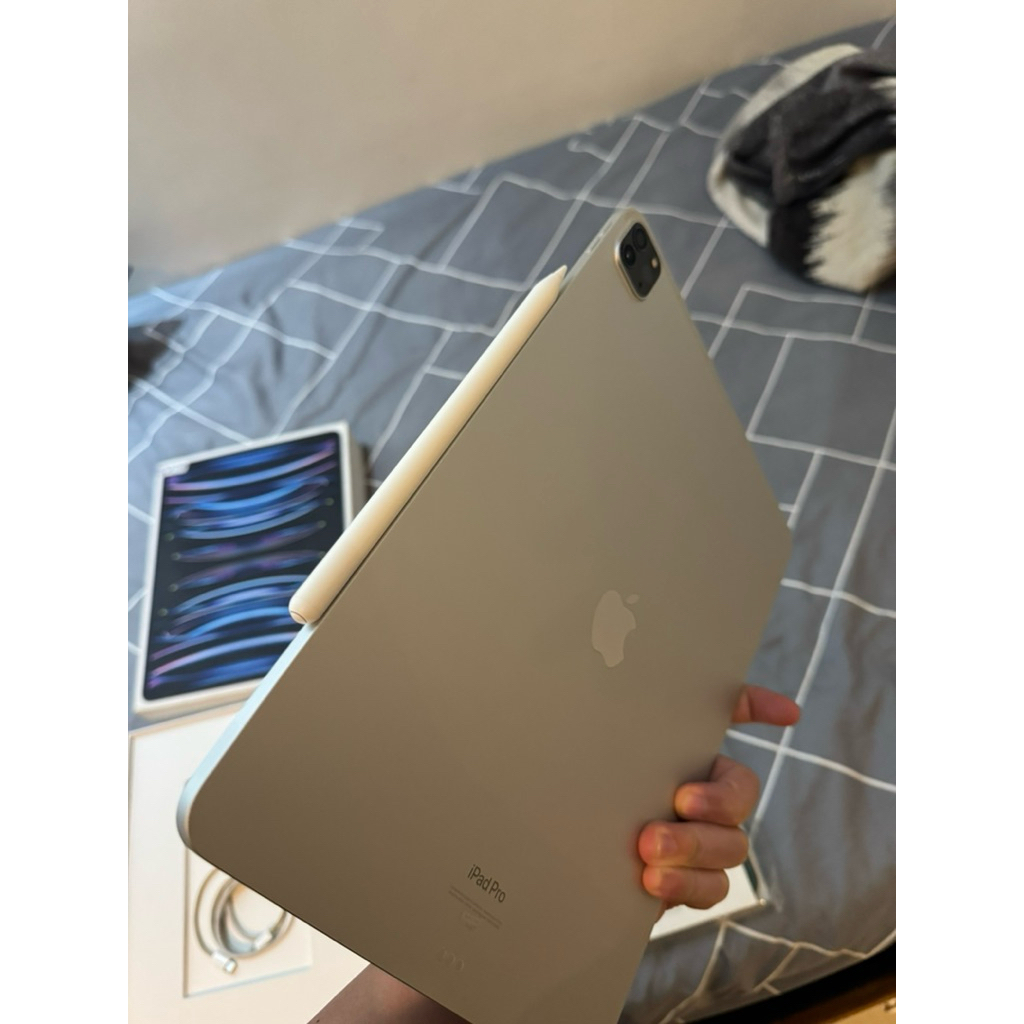 Ipad Pro M2 gen 6 12.9 inch 128gb resmi IBOX mulus space grey