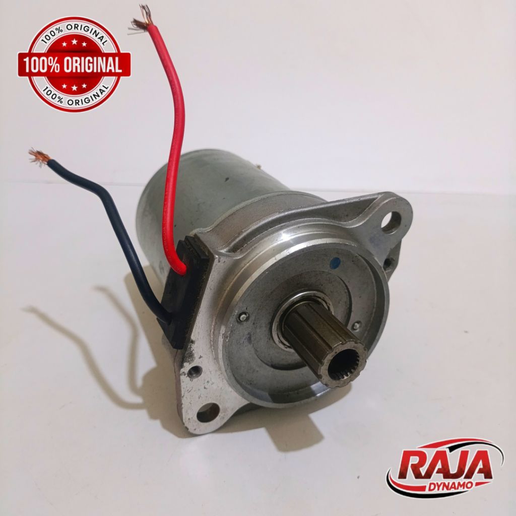 Dinamo Motor DC 12V 2000RPM Jumbo Original Odong-Odong / Mobil Aki – Torsi Kuat & Awet Original Mits