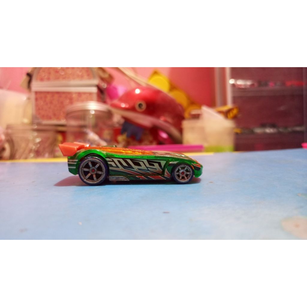 Hotwheels Battle Spec Gen 2 Hijau Loose Restored Not Civic Not Skyline Hot Wheels