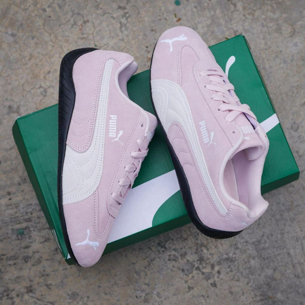 Sepatu Puma Speedcat OG Pink White Original BNIB39884604
