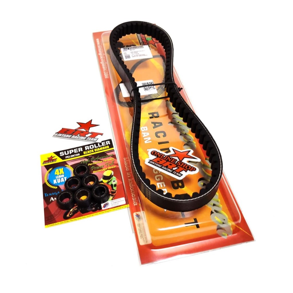V BELT VBELT + ROLLER BRT MIO M3 MIO SOUL GT 125 MIO GT 125 FINO 125 XRIDE 125 DRIVE BELT VANBELT + 