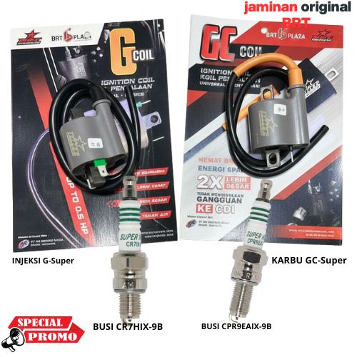 Koil BRT Karbu GC-Super Original Racing - Super Coil Universal KLX MIO TIGER JUPITER NINJA