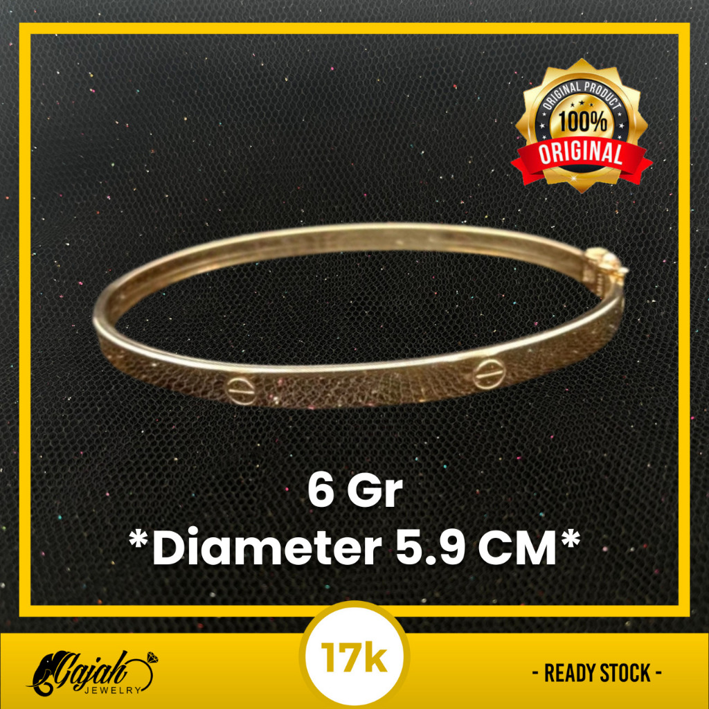 Gelang Emas 17K - Toko Emas Gajah - 6 Gram 564