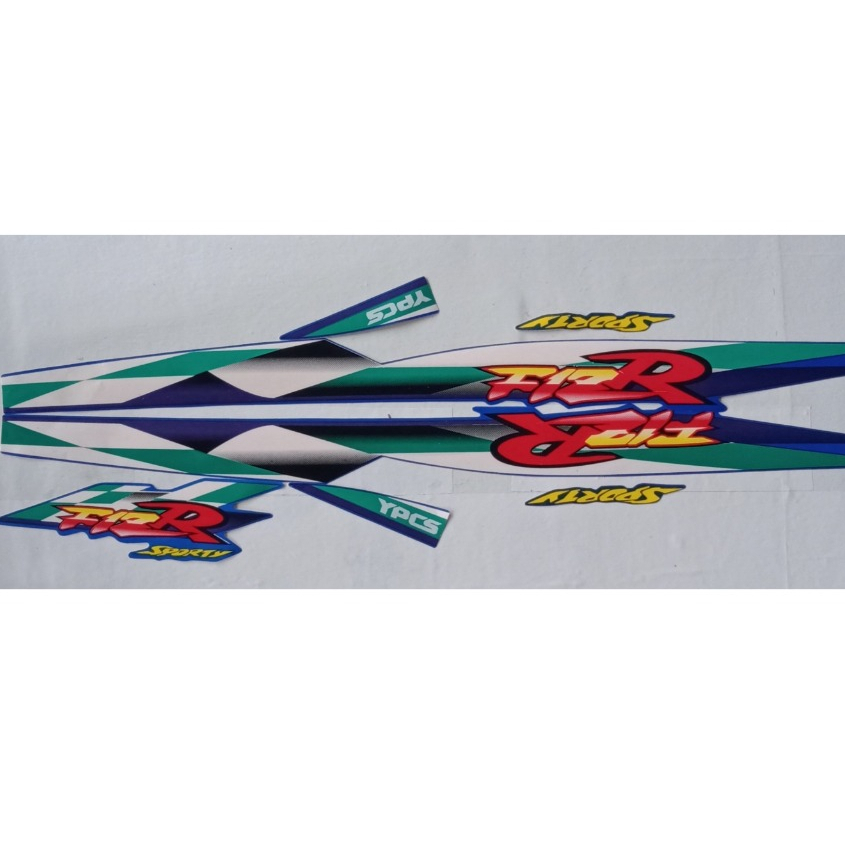 STIKER STRIPING F1ZR 1998 LIS BODY POLET F1ZR 1998