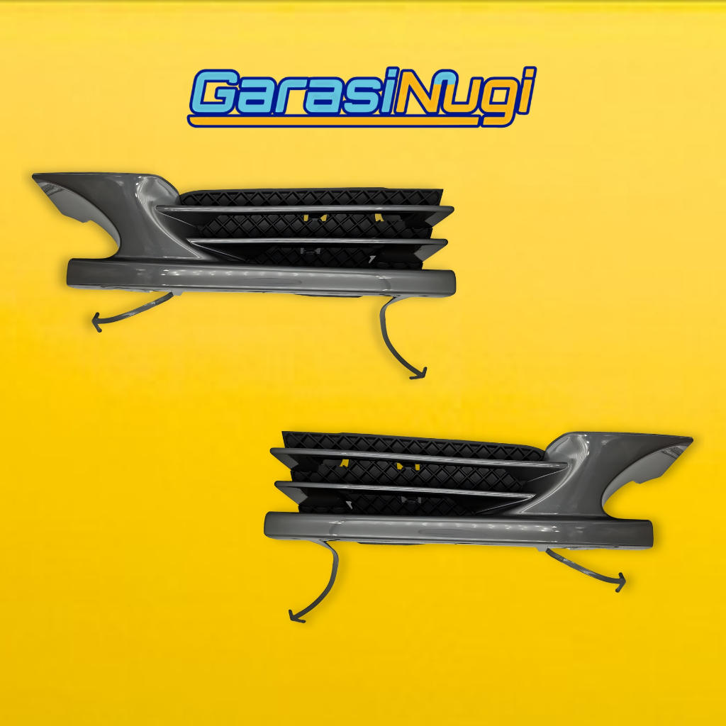 Front Lower Mercy W202 Bumper Cover Penutup Bemper Depan Mercedes C180