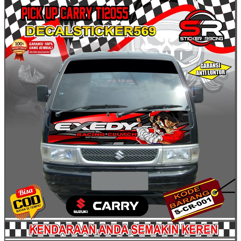 STIKER KAP PICKUP CARRY FUTURA DECAL PRINTING [FREE STIKER RANDOM]