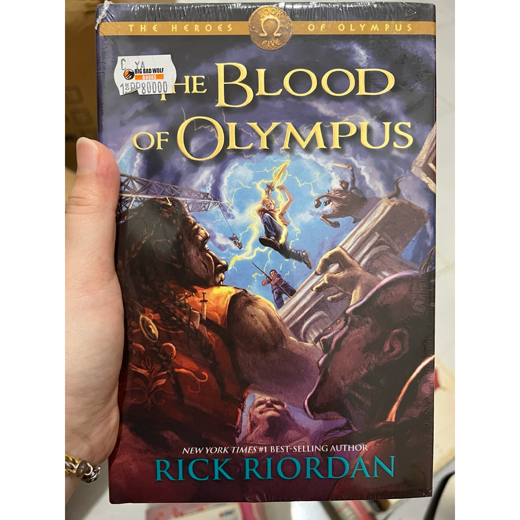 Novel Import Rick Riordan - The Blood of Olympus