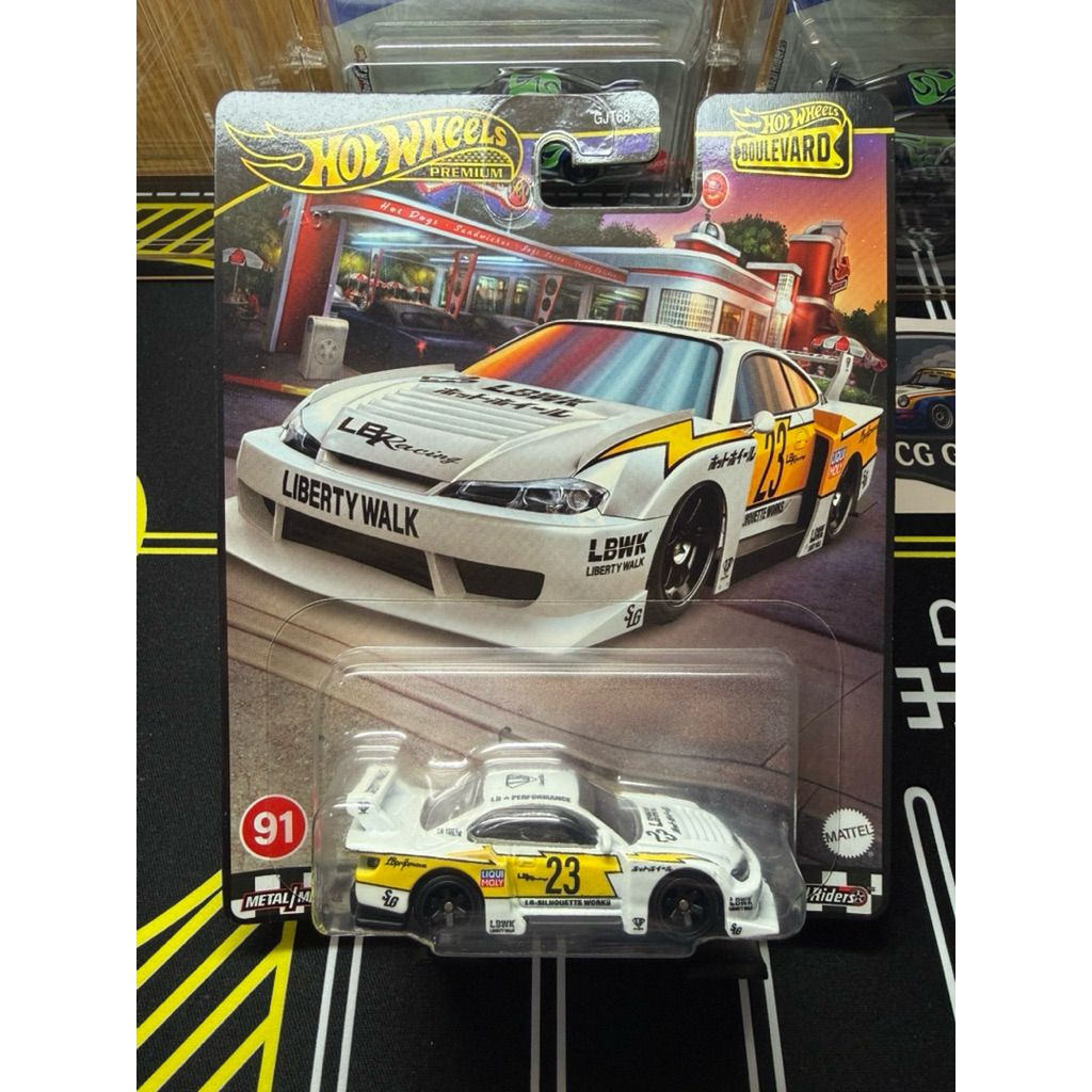 Hotwheels Premiun Nissan Silvia S15 LBWK Super Silhoutte