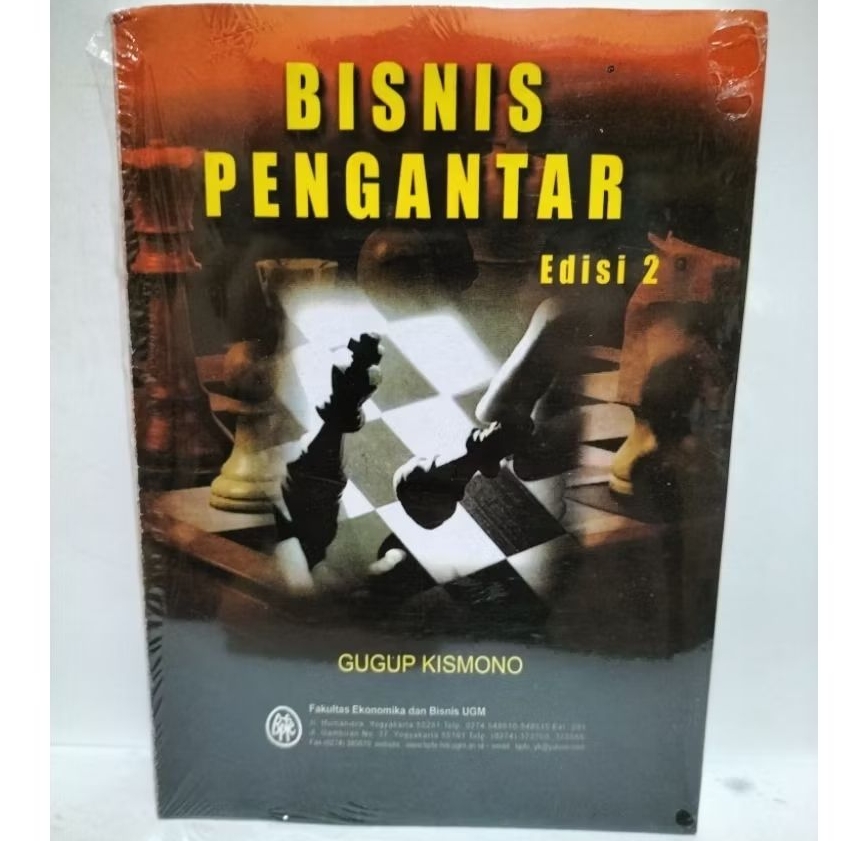 Buku pengantar bisnis edisi 2.oleh gugup kismono
