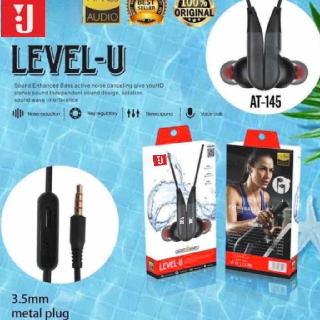 AT-145 / AT145 Handset / Headset H/F / HiFi Handsfree Earphone Series J. AT-145 LEVEL U Magnetic by 