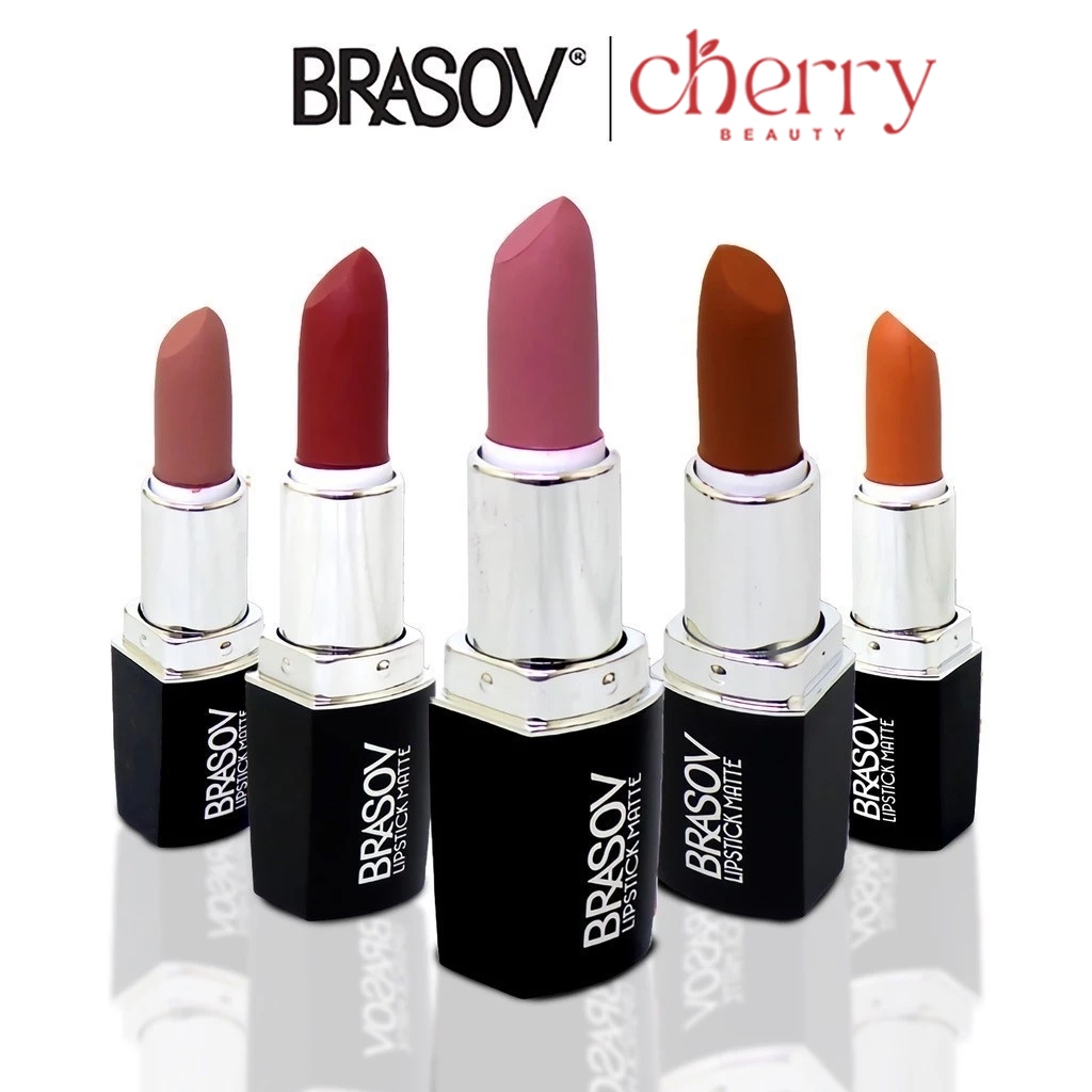 CHERRY BEAUTY | BRASOV Lipstick Matte 3.8 g - Lipstik Putar | Lipstik Mate