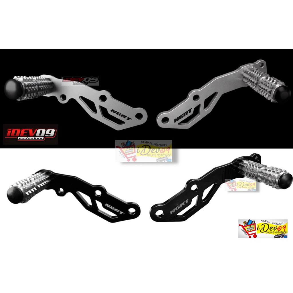 Step Belakang Model Plat Besi NGRT Satria Fu Satria Fu Fi Passenger Footrest Original NGRT