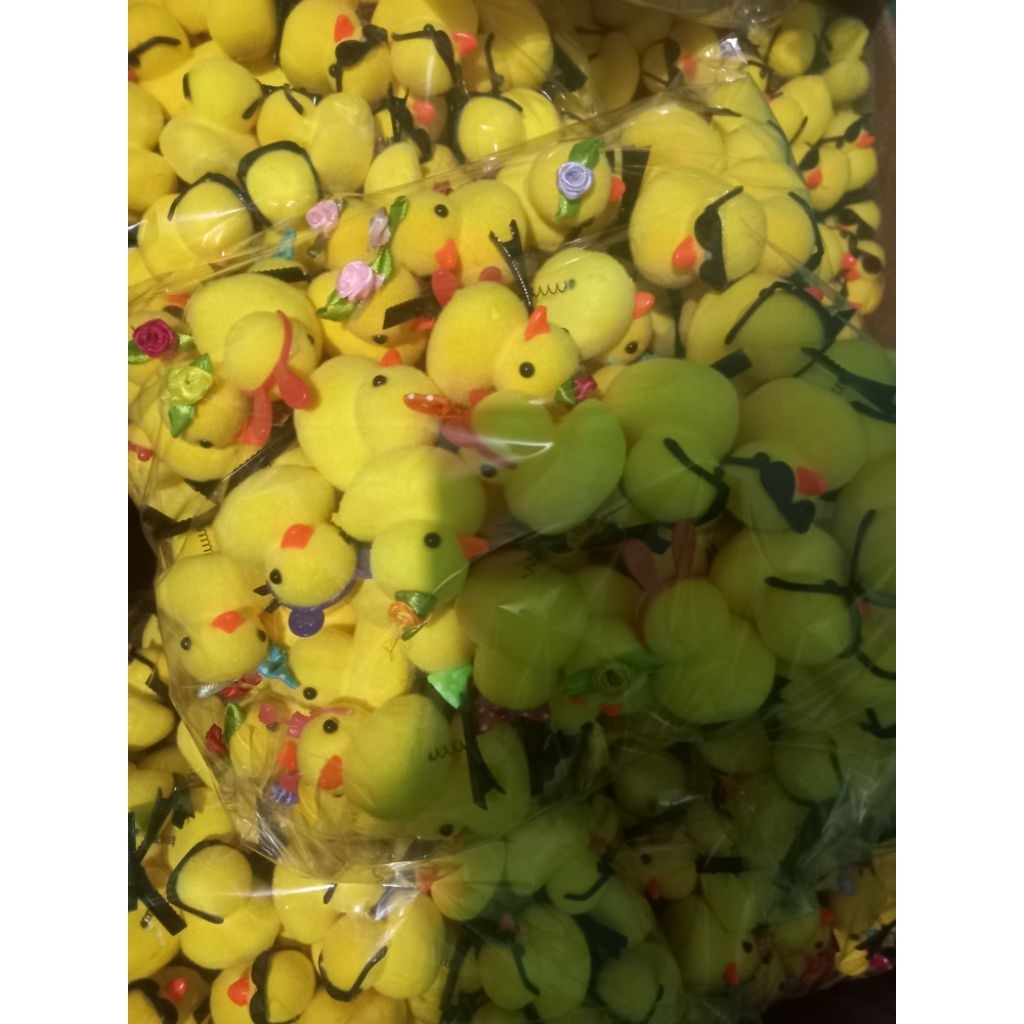 100 pcs jepit bebek anak perempuan aksesoris motif random