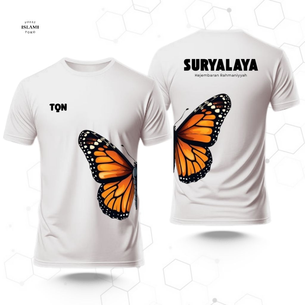 Kaos Kupu² TQN Suryalaya Original Suryalaya