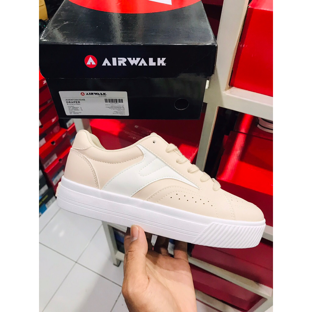 BIG SALE AIRWALK DURHAM WANITA [AIWX21320905] ORIGINAL SEPATU WANITA/SEKOLAH/SNEAKERS
