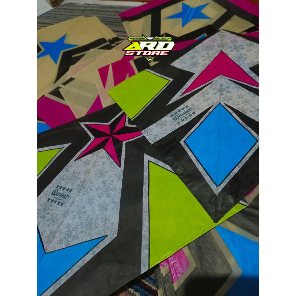 LAYANGAN SEOT SP/SETELAN/TURNAMEN SUPER MEROSOT 10pcs