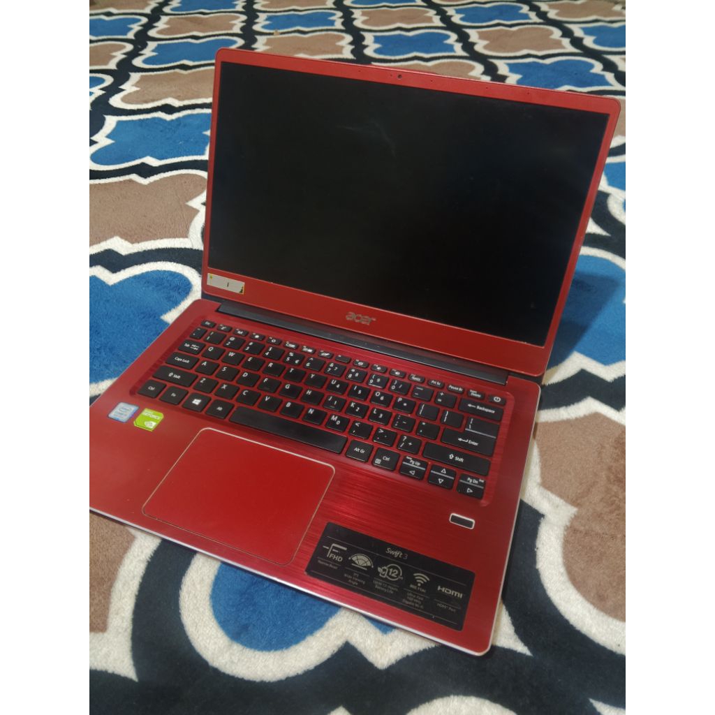 Laptop Gaming Editing Acer Swift 3 I5 Gen 8265U