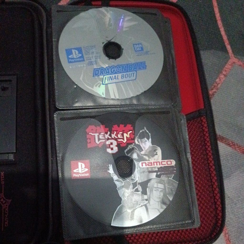 Kaset PS1 Original Dragon Ball dan Tekken 3