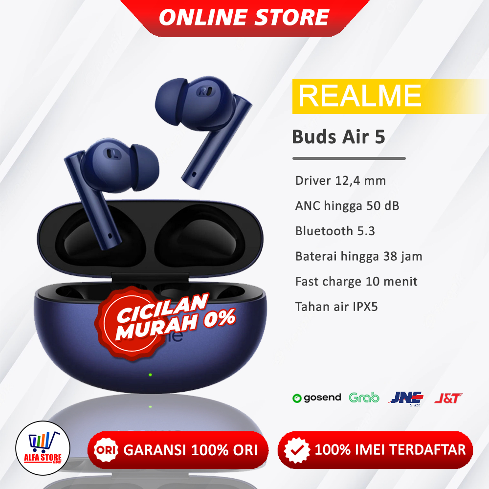 REALME BUDS AIR 5 GARANSI RESMI
