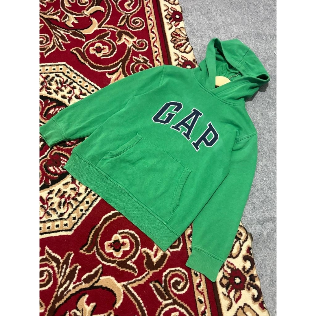 ​[GAP] Hoodie Pullover Green - Outerwear Vintage Classic
