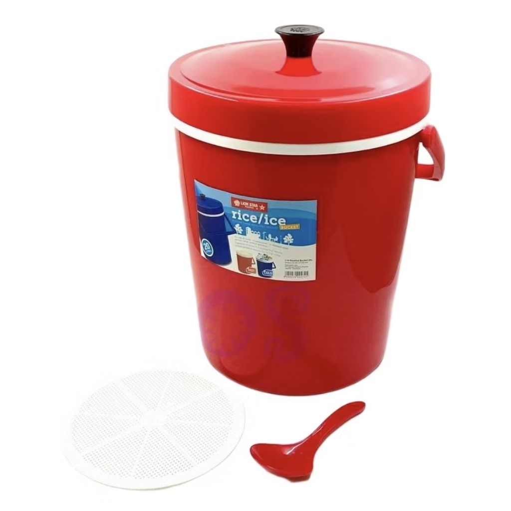 LionStar - Termos Nasi / Rice Bucket 20 Liter / Termos Es Batu / Termos Berkualitas