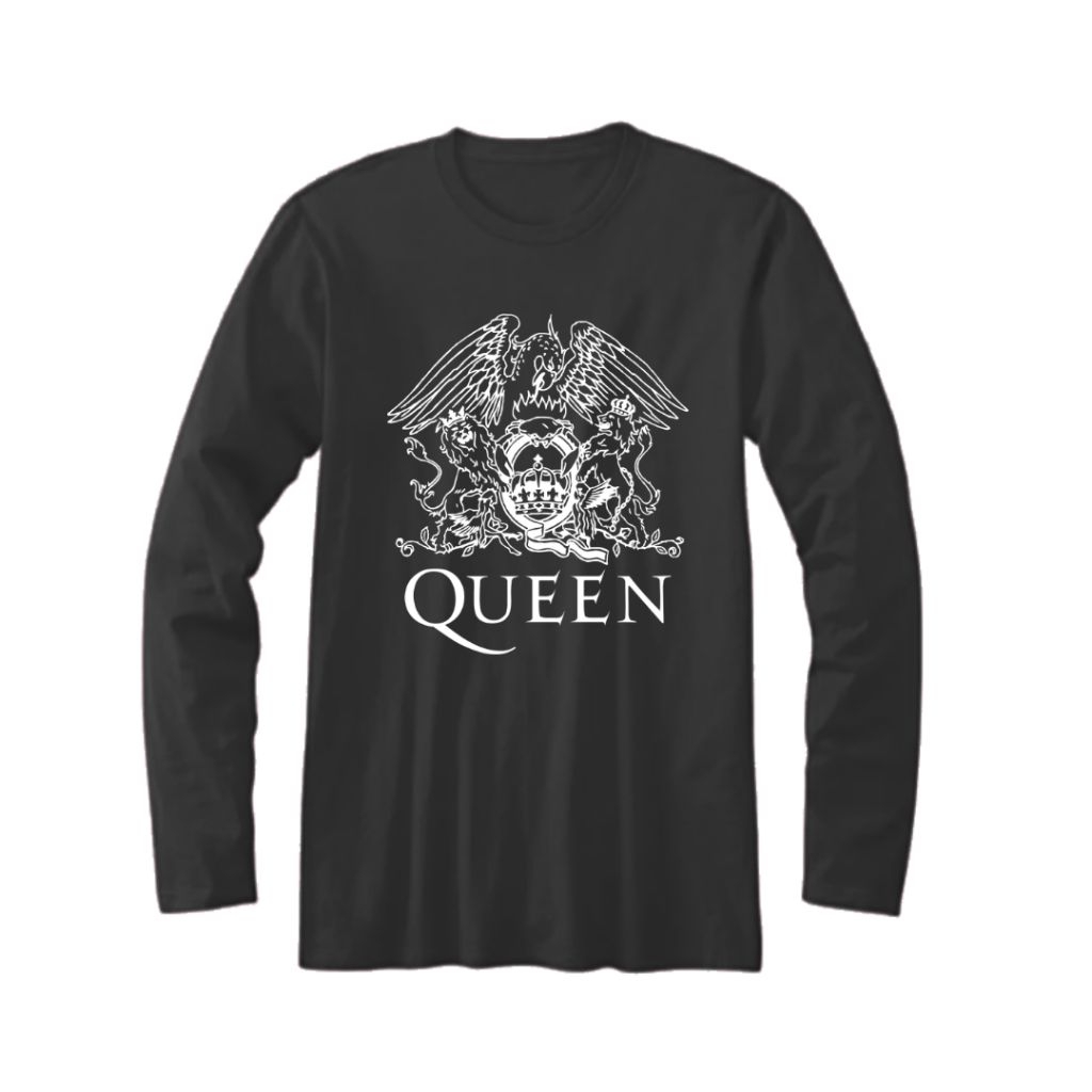 Kaos Lengan Panjang Queen - International Band - By kvnstore