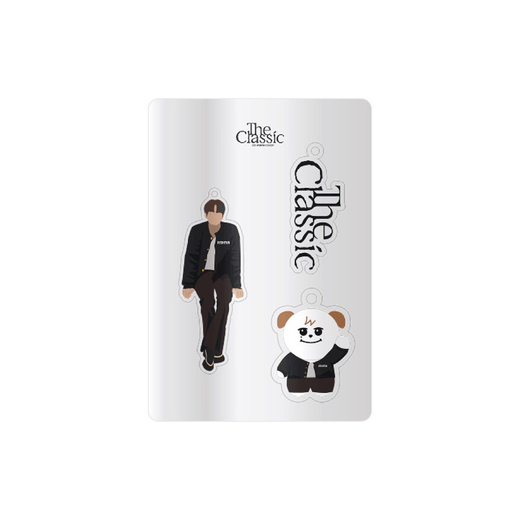 [PRE ORDER] MD ACRYLIC KEYRING SET KYUHYUN THE CLASSIC SUPER JUNIOR SUJU OFFICIAL MURAH