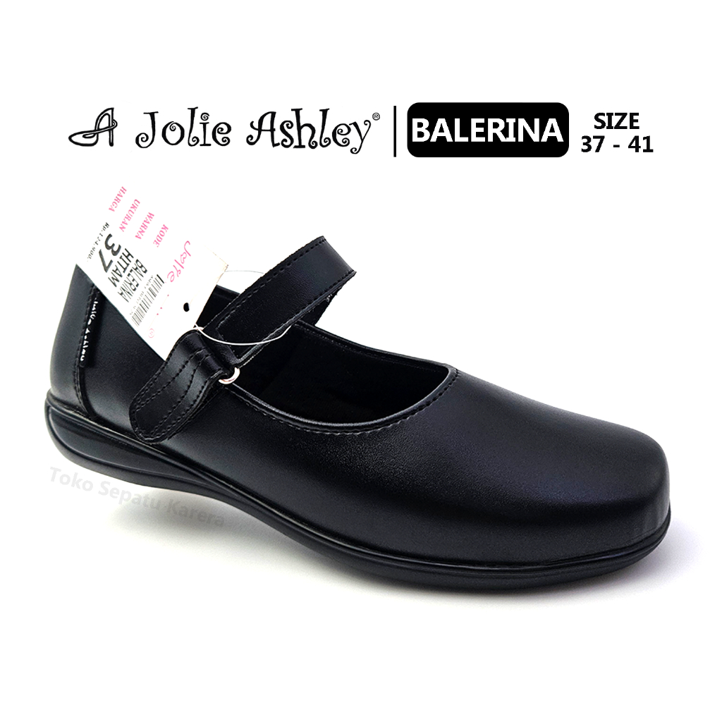 Sepatu Wanita Pantofel – PDH Formal – ASN/PNS – Paskibra – JOLIE ASHLEY – BALERINA – Size 37-41