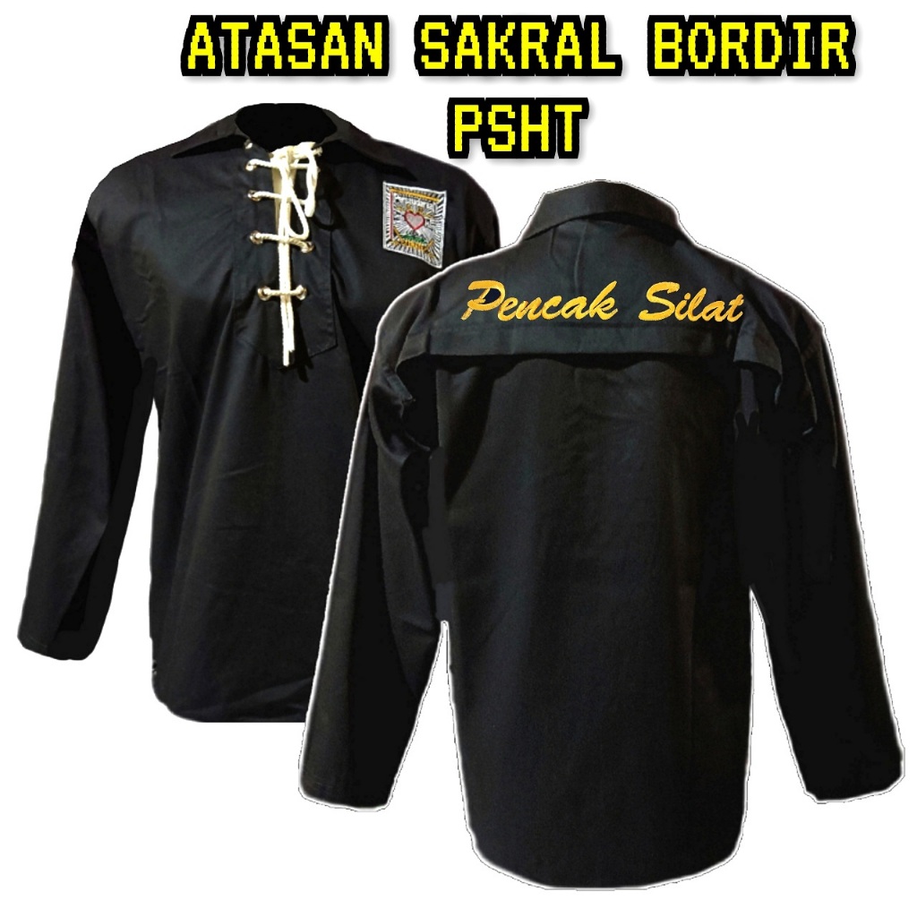 Sakral Warga PSHT Sakral Bordir PSHT Warga baju sakral psht bordir