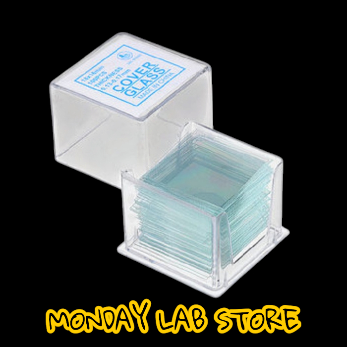 Cover Glass deck glass kaca penutup mikroskop 24X24 MM