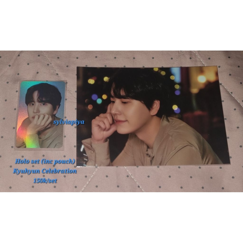 Kyuhyun Holo Photocard & Postcard Celebration