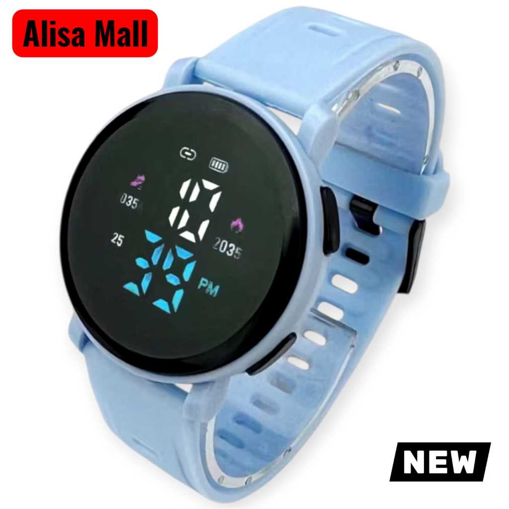 Jam Tangan Cewe - Digital Anti Air Kecil Elegan Free Box Jam Tangan Wanita