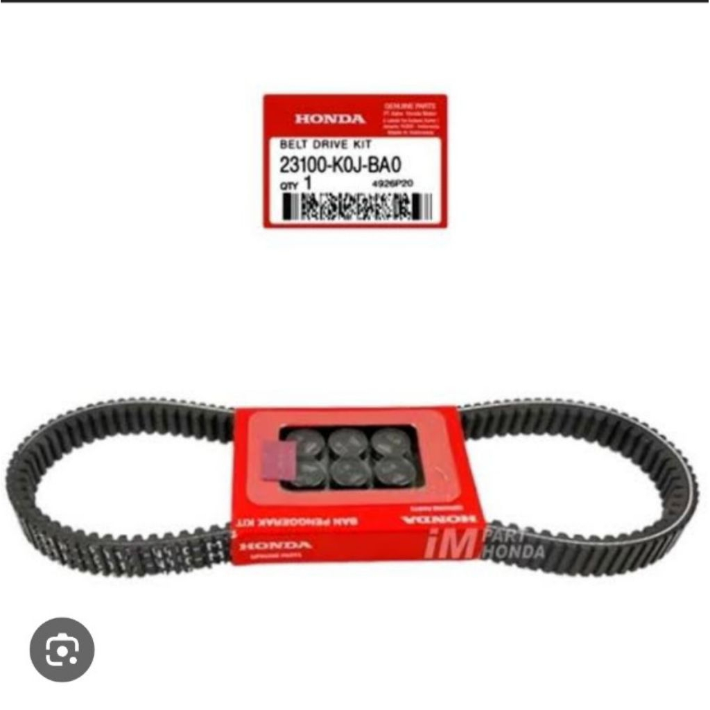 ￼
ORI PANBEL V-BELT HONDA ORIGINAL ASLI 100% AHM GENIO.BEAT FI ESP SCOOPY 2021 23100-KOJ -N01 ORIGIN