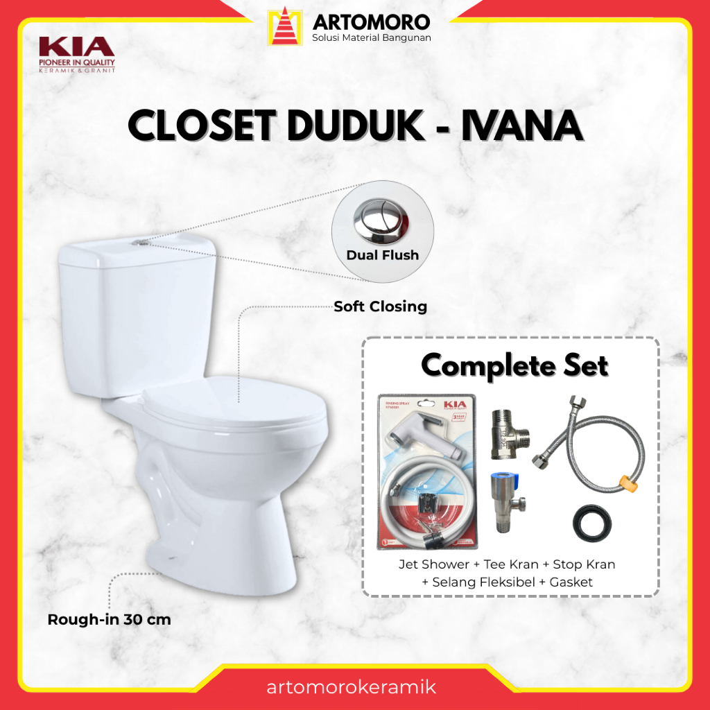 Closet / Kloset Duduk Ivana 660 - KIA