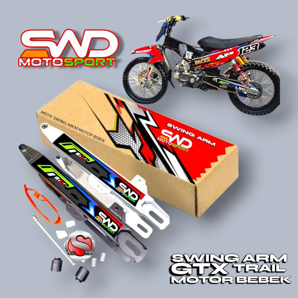 Swing Arm Motor BEBEK Model GTX Trail ALL MOTOR Bebek HONDA YMAHA