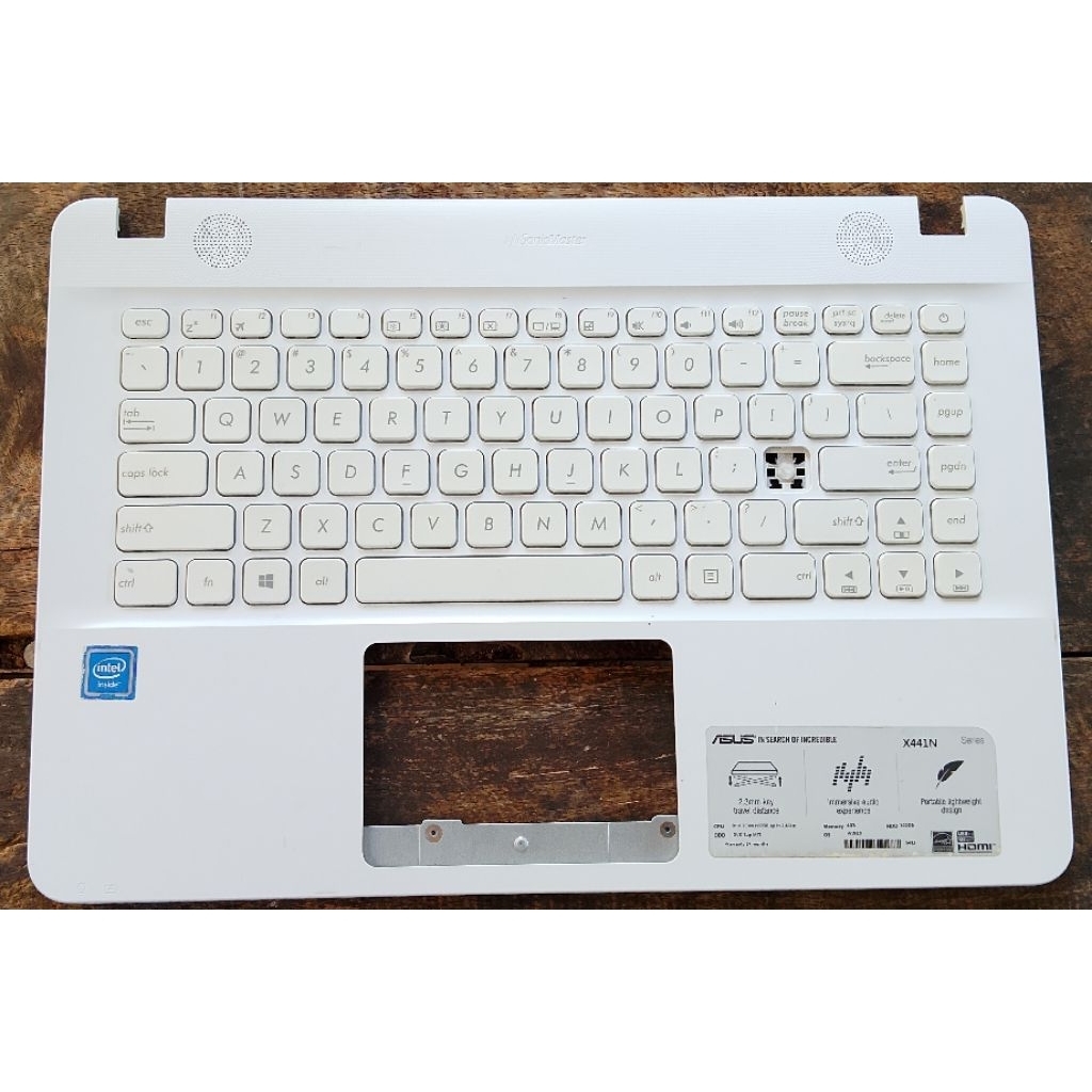 Cover Casing Keyboard Laptop Asus X441N Minus Dudukan Baut Patah