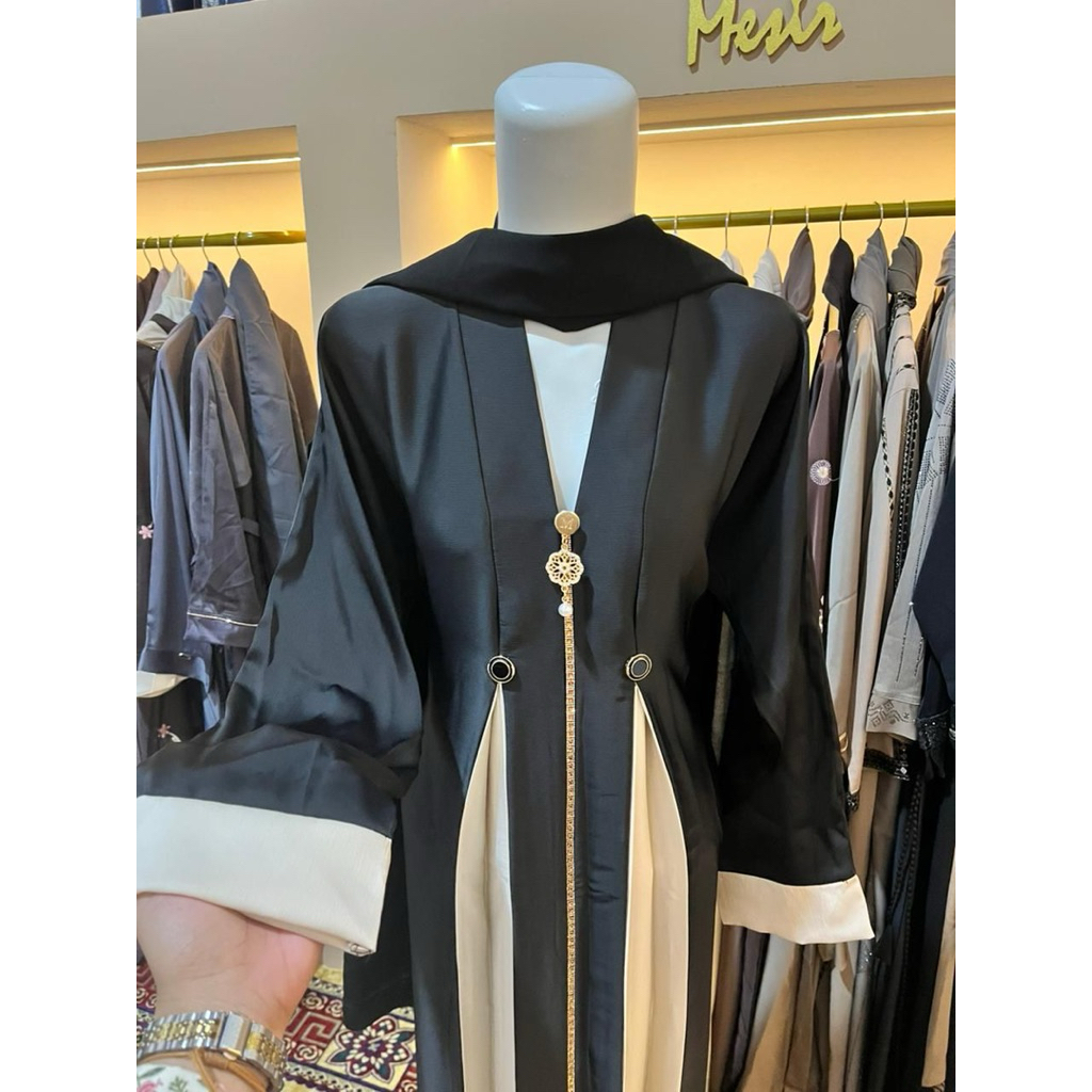 Abaya premium Original Saudi arabia Model terbaru by kamelia abaya