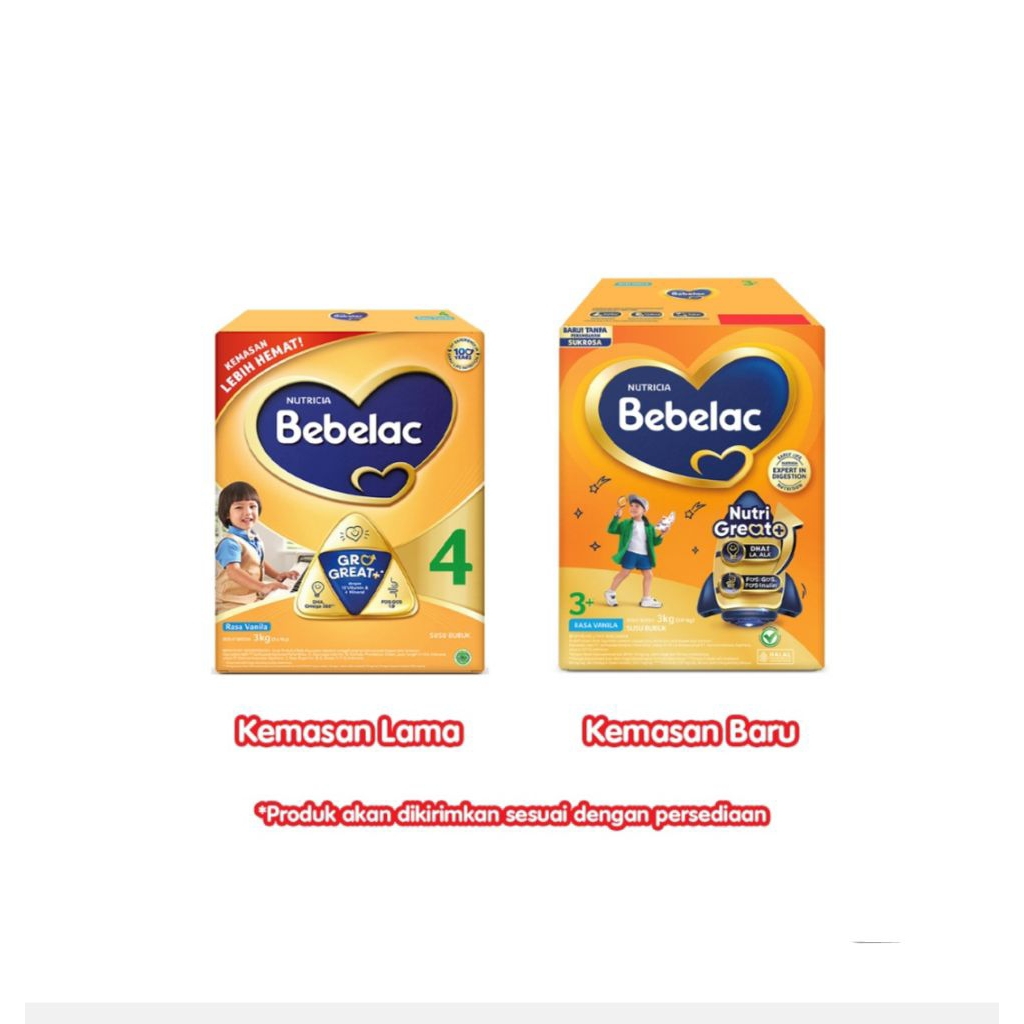 Bebelac 3+/4 Madu Vanilla 3000gr 3kg
