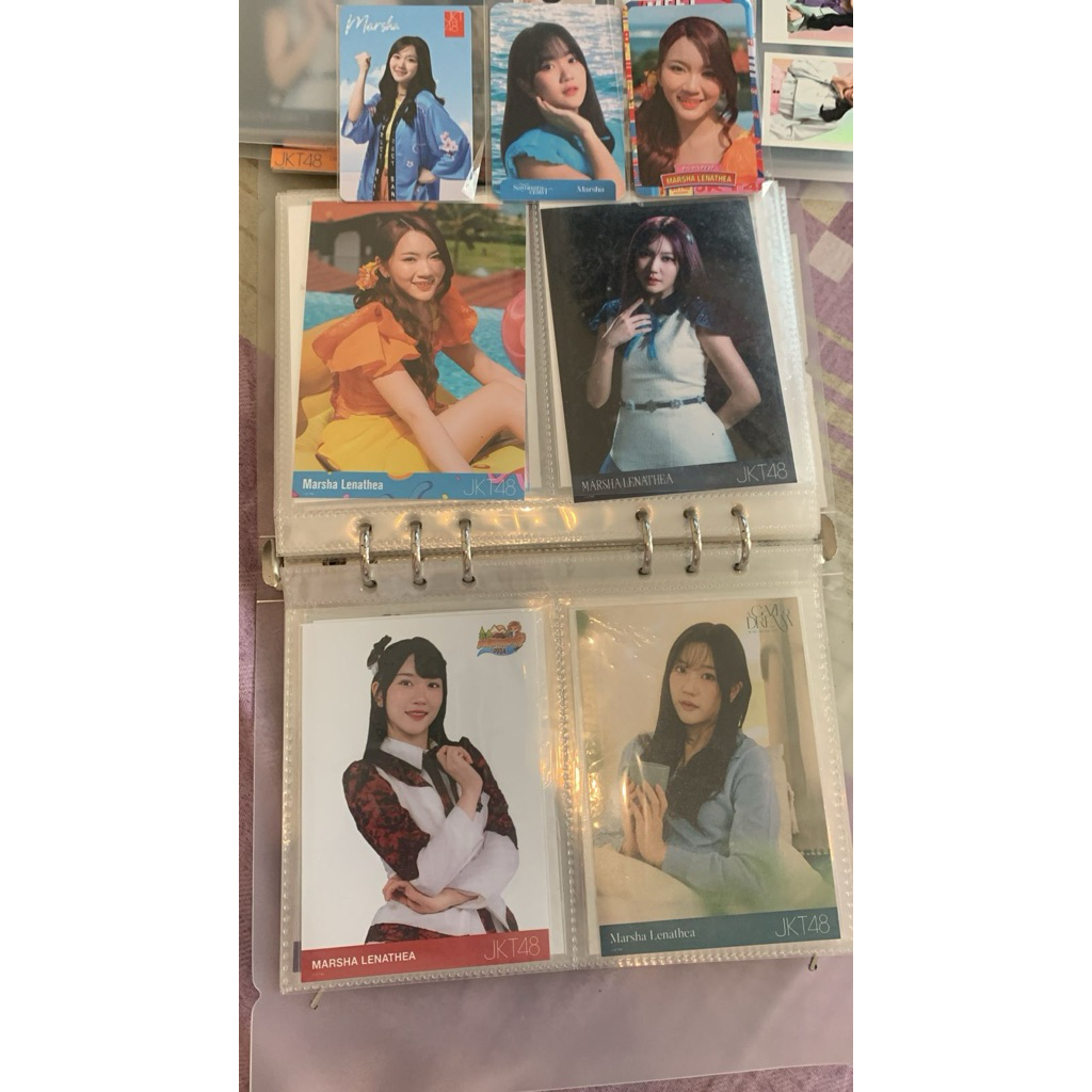 Photocard & Photopack Marsha Lenathea JKT48
