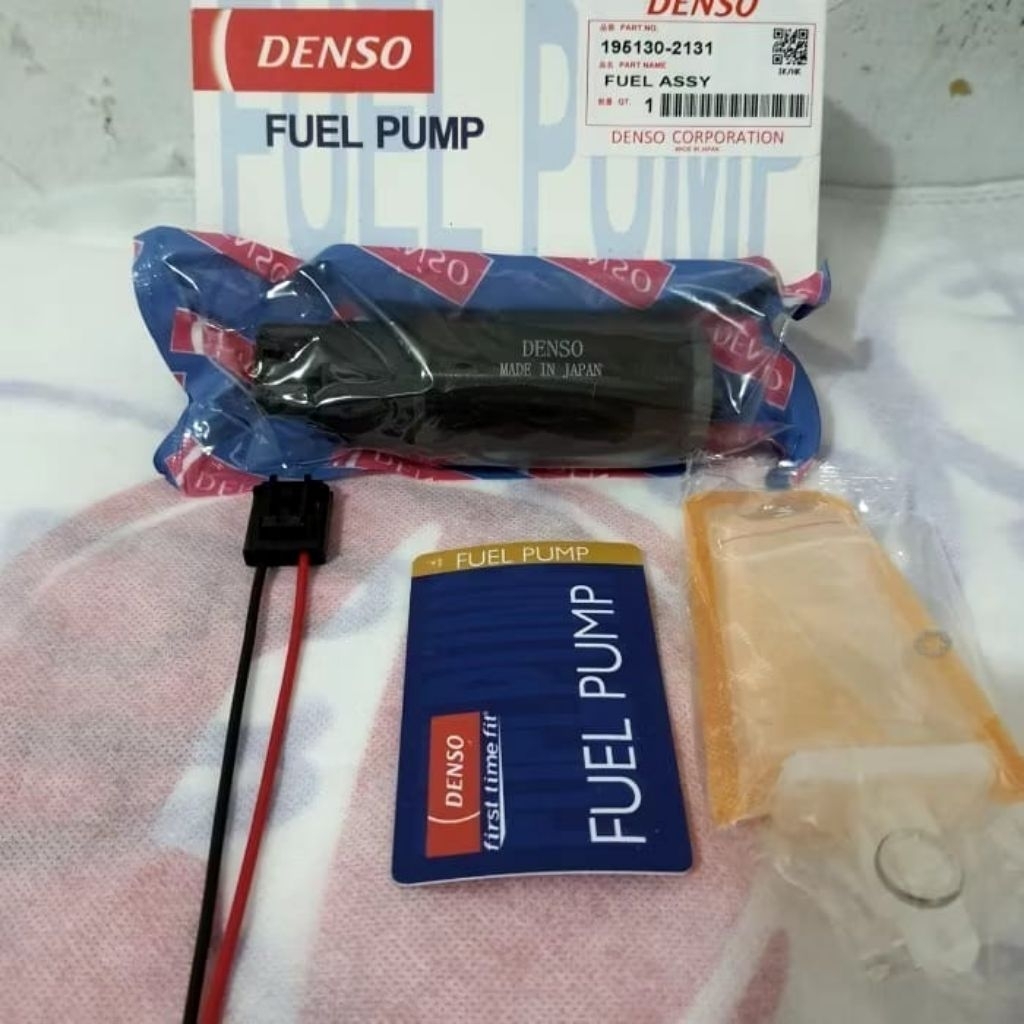 pompa bensin rotak fuel pump kijang EFi 1,8 asli Denso cahaya motor 83