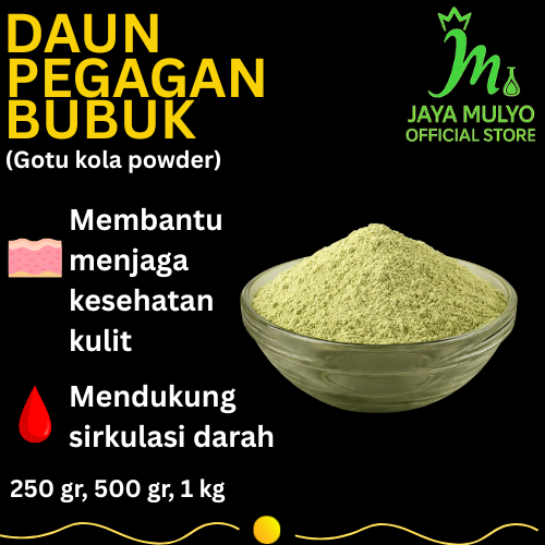 Daun Pegagan Bubuk 500 gr / Serbuk daun pegagan